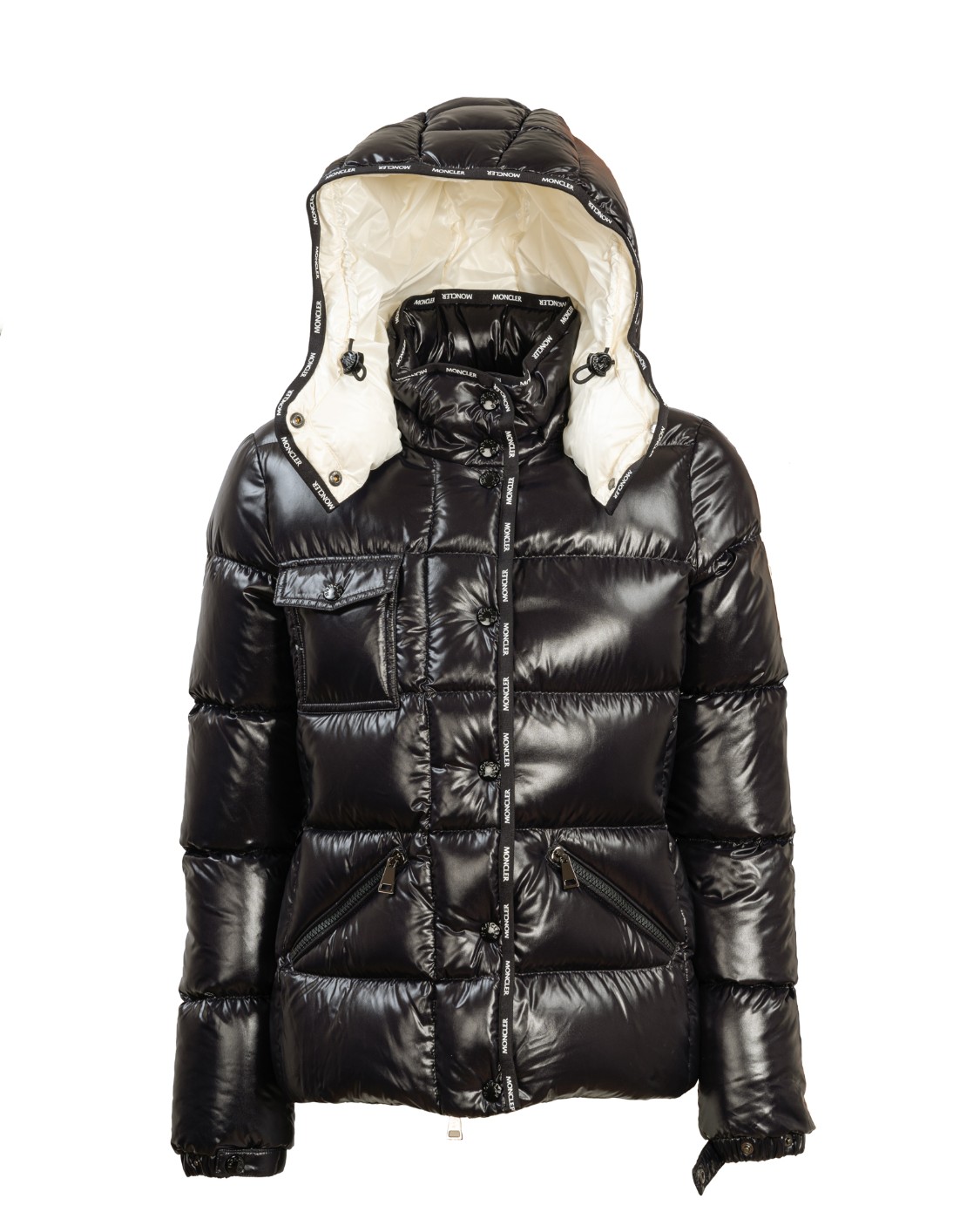 shop MONCLER Saldi Giacchetto: Moncler piumino corto "Flumet" realizzato in nylon laqué.
Fodera in nylon laqué.
Imbottitura in piuma.
Cappuccio regolabile e rimovibile.
Chiusura con zip.
Tasche con zip.
Polsi elasticizzati, regolabili con bottone a pressione.
Vestibilità slim.
Esterno: 100% Poliammide.
Fodera: 100% Poliammide.
Fodera cappuccio: 100% Poliammide.
Imbottitura: 90% Piumino, 10% Piuma.
Fabbricato in Romania o Serbia.. FLUMET1A00114 68950-999 number 9134452